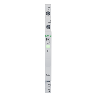 Przekaźnik interfejsowy styk rozwierny 24 V AC/DC 1/3S TH-35 F&F (PKI-1R-24V)