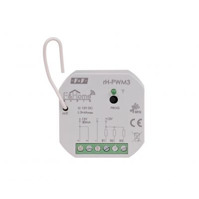 Sterownik PWM trzykanałowy niskiego napięcia rH-PWM3 F&F (rH-PWM3)