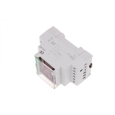 Ogranicznik z funkcją przekaźnika napięciowego LCD pomiar do 10kW montaż na szynie DIN OM-633 F&F (OM-633)