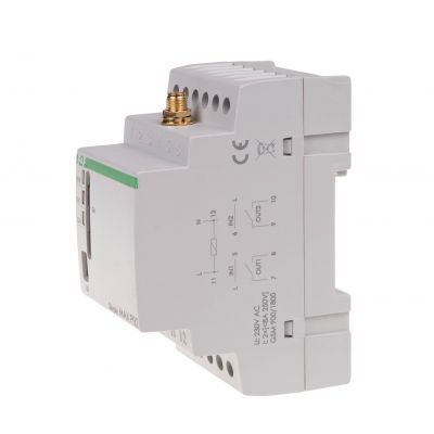 Przekaźnik zdalnego sterowania GSM (CLIP); 2xWY 2xWE; sterowanie bramą; 230V AC; 2Z/R; montaż na szynie DIN SIMplyMAX-P02 F&F (SIMplyMAX-P02)