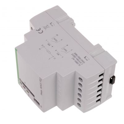 Przekaźnik zdalnego sterowania GSM (CLIP); 2xWY 2xWE; sterowanie bramą; 230V AC; 2Z/R; montaż na szynie DIN SIMplyMAX-P02 F&F (SIMplyMAX-P02)