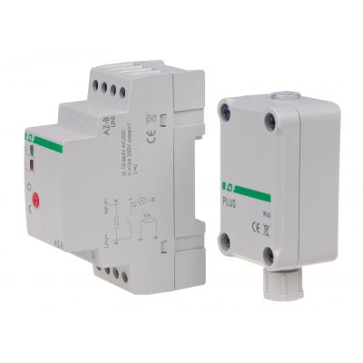 Automat zmierzchowy 16A U=12-264AC/DC montaż na szynie DIN z sondą AZ-PLUS AZ-B-PLUS-UNI F&F (AZ-B-PLUS-UNI)