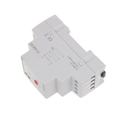 Przekaźnik przelania do kontroli poziomu PZ-828 RC B montaz na szynie DIN,styk: 1Z/R 230V PZ-828RC-B F&F (PZ-828RC-B)
