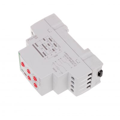 Przekaźnik czasowy 2-funkcyjny (nastawa 2 czasów T1 T2 styk: 2Z/R 12-264V PCU-520UNI F&F (PCU-520UNI)