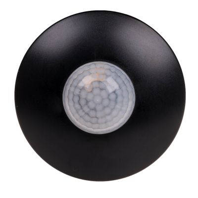 Sufitowy czujnik ruchu czarny DR-06B F&F (DR-06B)
