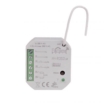 Moduł radiowy podwójnego przekaźnika - Long Range rH-R2S2-LR F&F (rH-R2S2-LR)