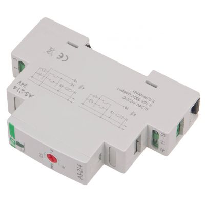 Automat schodowy - montaż na szynie DIN 24V AS-214 F&F (AS-214)