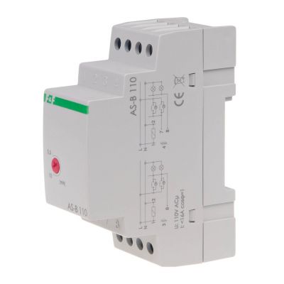 Automat schodowy montaż na szynie DIN 110V AS-B110 F&F (AS-B110)