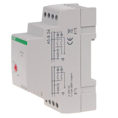 Automat schodowy montaż na szynie DIN 24V AS-B24 F&F (AS-B24)