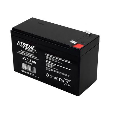 Akumulator żelowy 12V 1,3Ah AKU-12V MAX-AKU-12V F&F (MAX-AKU-12V)