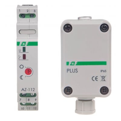Automat zmierzchowy z zewnętrzną sondą hermetyczną AZ-PLUS AZ-112-PLUS F&F (AZ-112-PLUS)