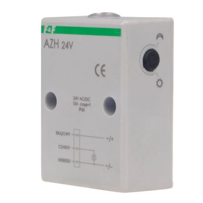 Automat zmierzchowy z wewnętrznym czujnikiem światłoczułym AZH-24V F&F (AZH-24V)