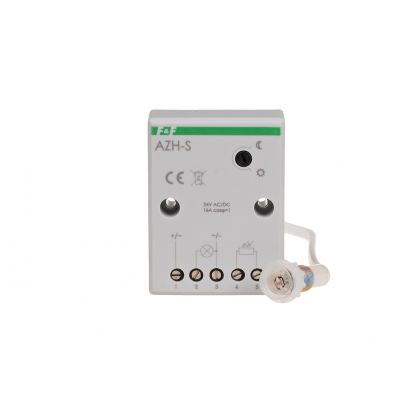 Automat zmierzchowy z zewnętrzną sondą hermetyczną AZ; 24V AZH-S-24V F&F (AZH-S-24V)