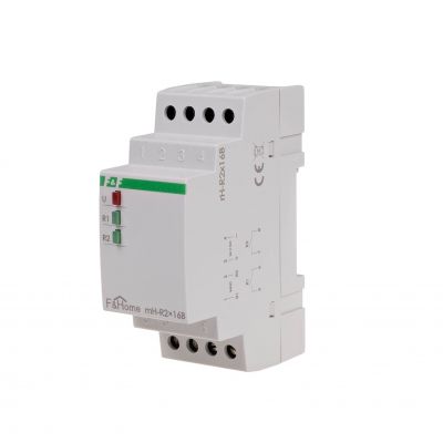Moduł przekaźników (2 szt 16A) mH-R2x16 F&F (mH-R2x16)