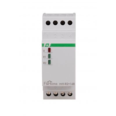 Moduł przekaźników (2 szt 16A) mH-R2x16 F&F (mH-R2x16)