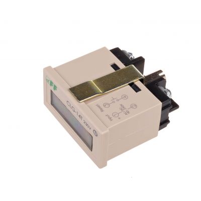 Licznik czasu pracy panelowy bez resetu 230V AC CLG-14T F&F (CLG-14T)