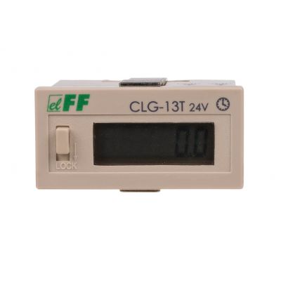 Licznik czasu pracy panelowy CLG-13T/24 CLG-13T-24V F&F (CLG-13T-24V)