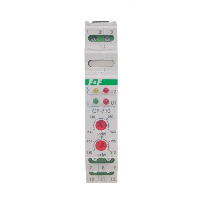 Przekaźnik napięciowy CP-710 F&F (CP-710)