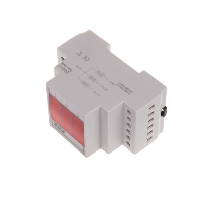 Cyfrowy wskaźnik napięcia trójfazowy DMV-3 true RMS DMV-3RMS F&F (DMV-3RMS)