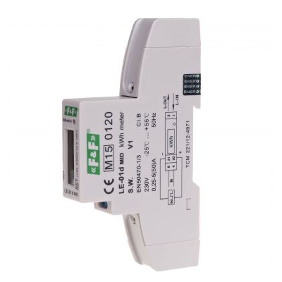 Licznik energii elektrycznej ; MID LE-01D F&F (LE-01D)