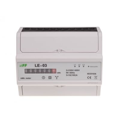 Licznik energii elektrycznej - trójfazowy LE-03 F&F (LE-03)