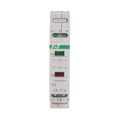 Lampka sygnalizacyjna zasilania-dustanowa LK-714 10-30V LK-714-10-30V F&F (LK-714-10-30V)