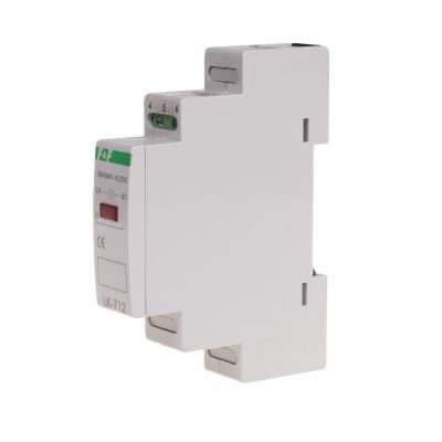 Lampka kontrolna zasilania - jednofazowa LK-712 R 30-130V LK-712R-30-130V F&F (LK-712R-30-130V)