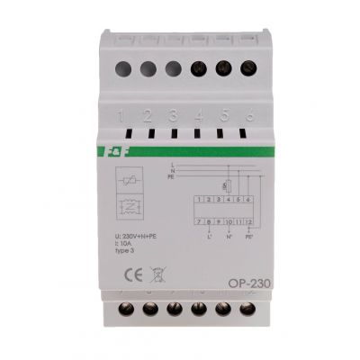 Ochronnik przeciwprzepięciowy OP-230 F&F (OP-230)