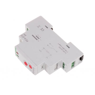 Przekaźnik czasowy awersyjny styki: 1Z/R 24V PCA-512-24V F&F (PCA-512-24V)