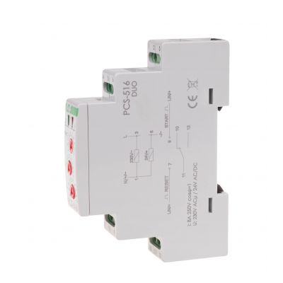 Przekaźnik czasowy 10-funkcyjny styk: 1 Z/R U=230 i 24V PCS-516DUO F&F (PCS-516DUO)