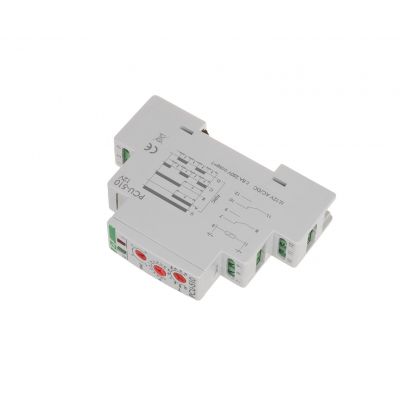 Przekaźnik czasowy styk: 2Z/R 12V AC/DC PCU-510-12V F&F (PCU-510-12V)
