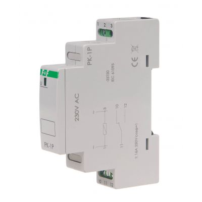 Przekaźnik elektromagnetyczny PK-1P 230 V PK-1P-230V F&F (PK-1P-230V)
