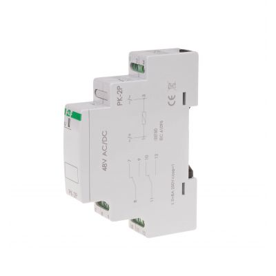Przekaźnik elektromagnetyczny PK-2P 48 V PK-2P-48V F&F (PK-2P-48V)