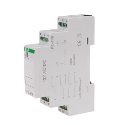 Przekaźnik elektromagnetyczny PK-4PR 12V PK-4PR-12V F&F (PK-4PR-12V)