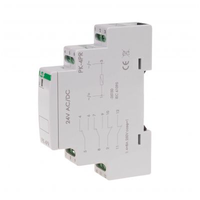 Przekaźnik elektromagnetyczny PK-4PR 24V PK-4PR-24V F&F (PK-4PR-24V)