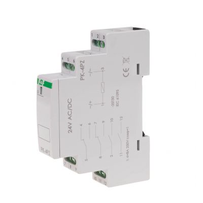Przekaźnik elektromagnetyczny PK-4PZ 24V PK-4PZ-24V F&F (PK-4PZ-24V)
