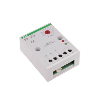 Przekaźnik priorytetowy zakres regulacji 2-15A montaz na szynie DIN PR-603 F&F (PR-603)