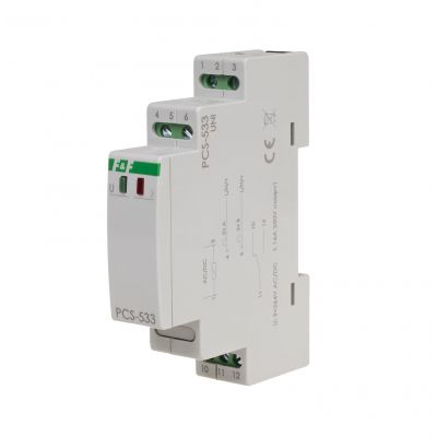 Przekaźnik czasowy z komunikacją NFC multifunkcyjny (programowalny) PCS-533UNI F&F (PCS-533UNI)