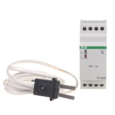 Przekaźnik zalania montaz na szynie DIN,styk: 1Z/R 230V PZ-828 F&F (PZ-828)