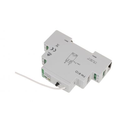 Radiowy pojedyńczy przekaźnik bistabilny - montaż DIN 85-265V AC/DC FW-R1D F&F (FW-R1D)