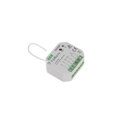 Radiowy podwójny przekaźnik bistabilny - montaż PDT 85-265V AC/DC FW-R2P F&F (FW-R2P)