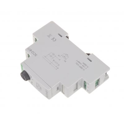 Ściemniacz oświetlenia montaż na szynie DIN zasilanie 230V AC 350W SCO-811 F&F (SCO-811)