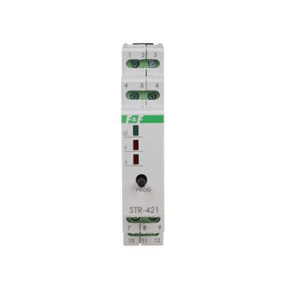 Sterownik roletowy dwuprzyciskowy napięcie 230V AC STR-421 F&F (STR-421)