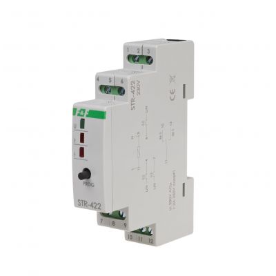 Sterownik roletowy jednoprzyciskowy napięcie 230V AC STR-422 F&F (STR-422)