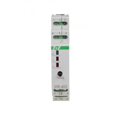 Sterownik roletowy jednoprzyciskowy napięcie 230V AC STR-422 F&F (STR-422)