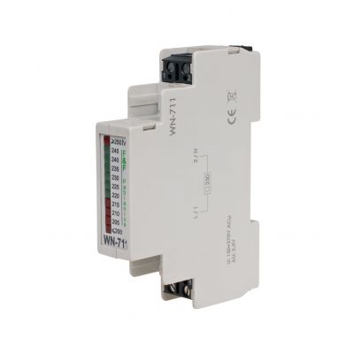 Wskaźnik napięcia jednofazowy 230V AC WN-711 F&F (WN-711)
