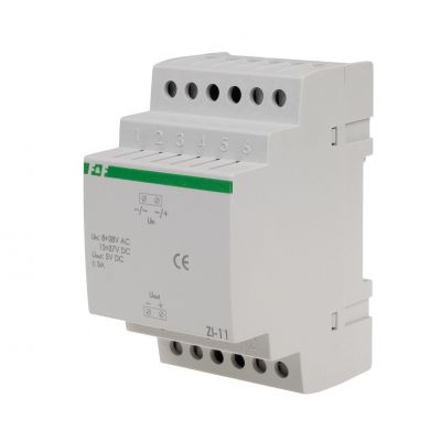 Stabilizator impulsowy 5V DC 8-28V AC / 12-37V DC 3A ZI-11 F&F (ZI-11)