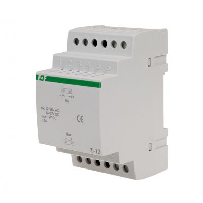 Stabilizator impulsowy 12V DC 12-28V AC / 16-37V DC 3A 3A ZI-12 F&F (ZI-12)