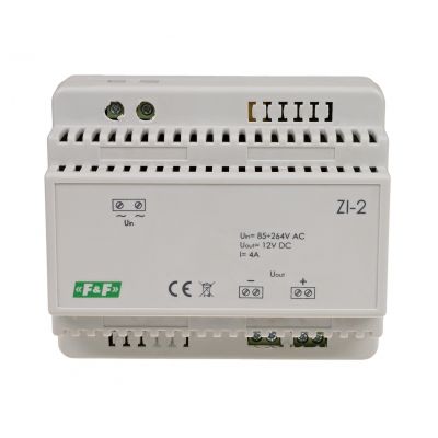 Zasilacz impulsowy 12V DC ZI-2 F&F (ZI-2)