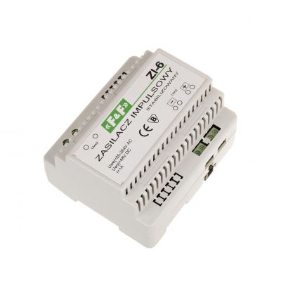 Zasilacz impulsowy 48V DC 1A ZI-6 F&F (ZI-6)